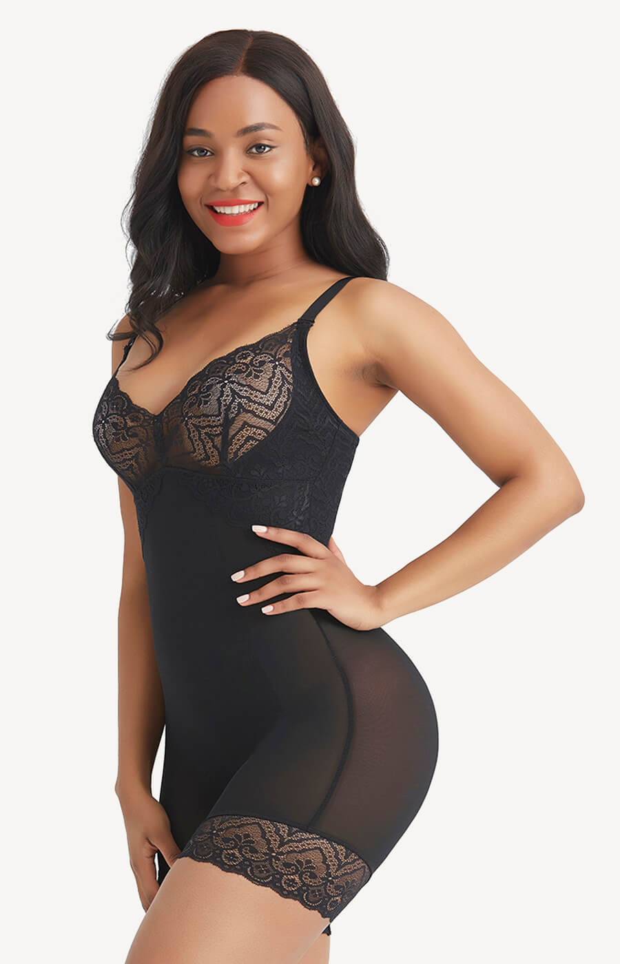 AirSlim™ Lace Smooth Bodysuit