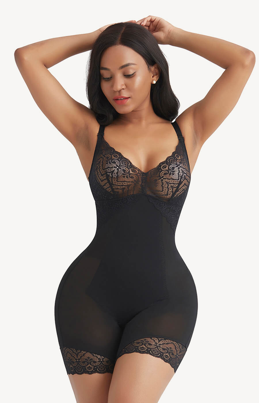 AirSlim™ Lace Smooth Bodysuit