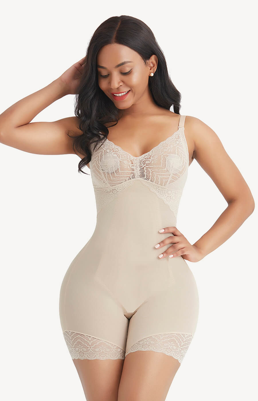 AirSlim™ Lace Smooth Bodysuit